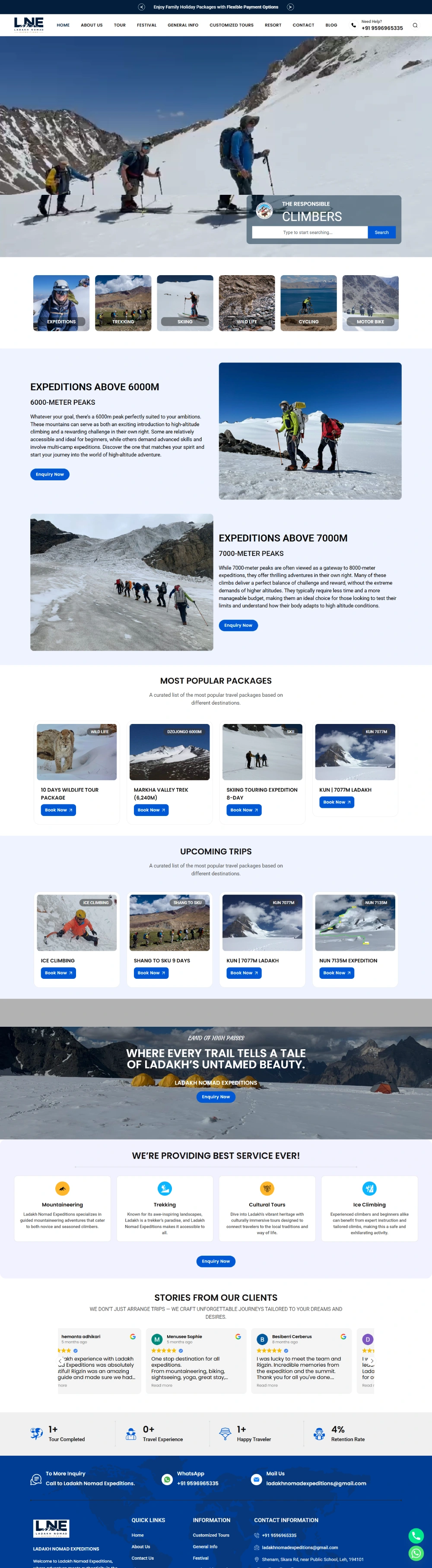 Tarot Website Design
